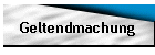 Geltendmachung