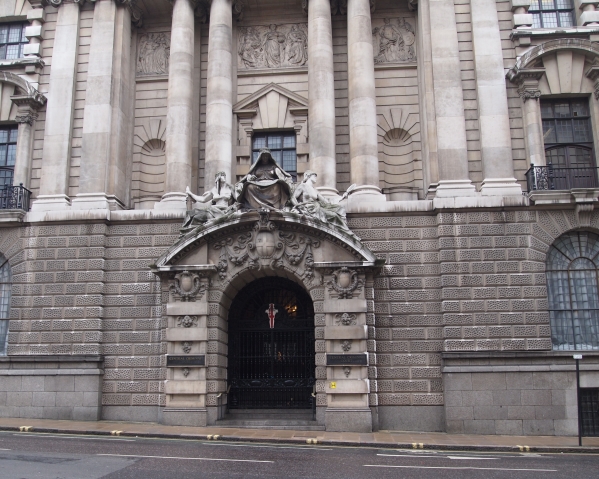 Eingang Old Bailey London 2011