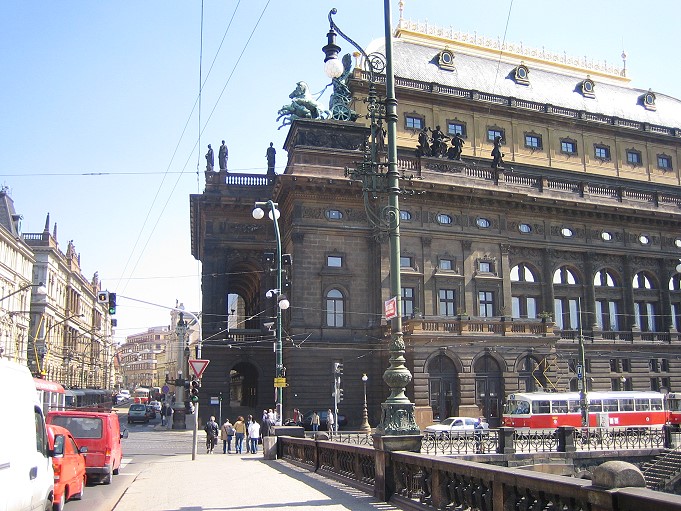 Prag Laterna Magica Verkehr 